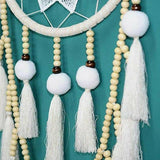 Handmade Dream Catcher Natural Macrame Hairball Art Wall Hanging Room Home Decor - Extra Image