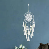 Handmade Dream Catcher Natural Macrame Hairball Art Wall Hanging Room Home Decor - Extra Image