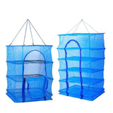 Air Dry Drying Net Vegetable Dehydrator Fruit Meat Fishing Jerky Food Beef Fish - 5Tiers