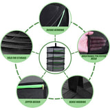 2-8 Tier Drying Net Large Shelf Hydroponic Hanging Grow Herb Plant Dry - 6 Layers - Top-Down View