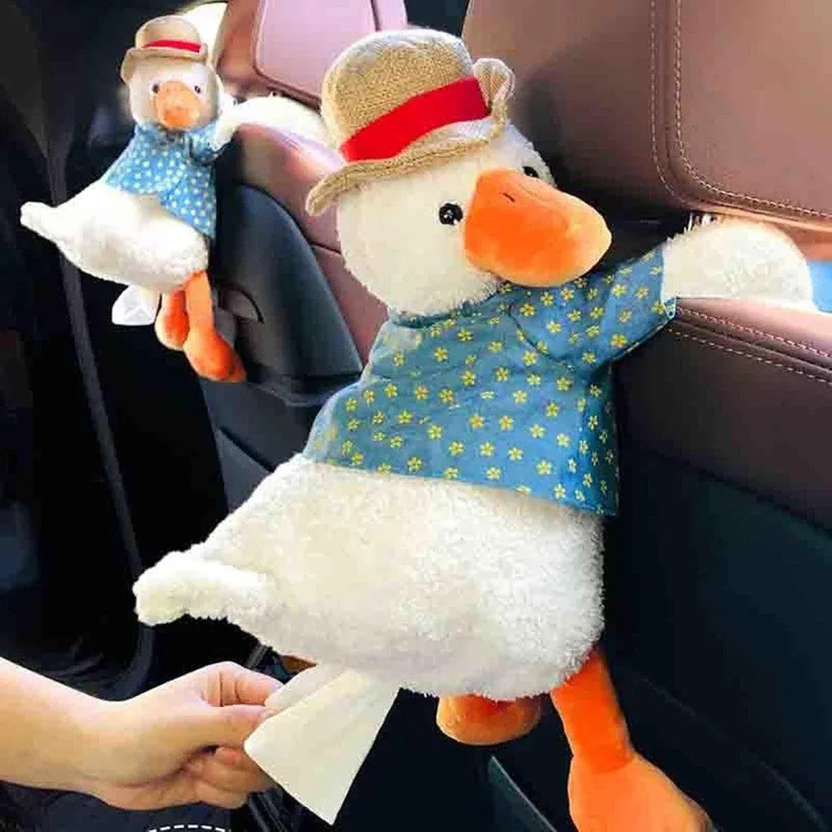 Cute Cartoon Tissue Box Holder for Car Home Female Auto Accessories Paper Case