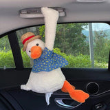 Cute Cartoon Tissue Box Holder for Car Home Female Auto Accessories Paper Case - Extra Image