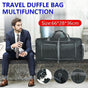 70L Large Travel Duffle Bag Foldable Waterproof Gym Bag with Shoe Compartment