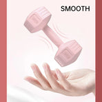 Ladies 1kg Dumbbells for Fitness Exercise Yoga Home Training Slim Arm Workout - Pink