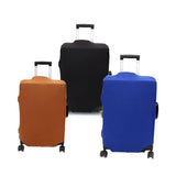 Thickened High Stretch Suitcase Dust-proof Luggage Protector Travel Case Cover - Brown-20inches - Front View