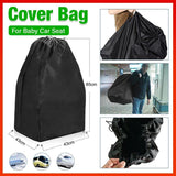 Universal Travel Bag for Carrier or Booster Seat Storage at Airport Gate