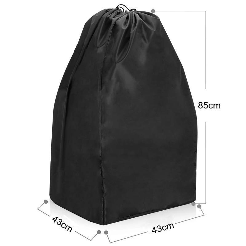 Universal Travel Bag for Carrier or Booster Seat Storage at Airport Gate
