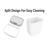 Sensor Trash Bin Touchless 16L White Automatic Motion Kitchen Rubbish Can - Extra Image