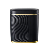 Sensor Trash Can 8L Narrow Black Smart Bin Touchless Bathroom Toilet Waste Bin - Front View