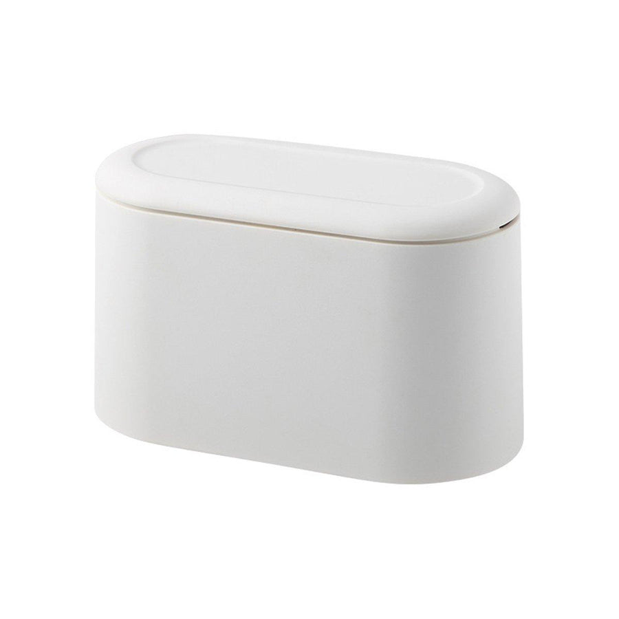 Desktop Wastebasket Organizer Small Trash Bin Compact Wastebasket for Office Use