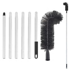 Gutter Cleaning Brush Roofing Tool with Pole 208cm for Long Splicing Gutter