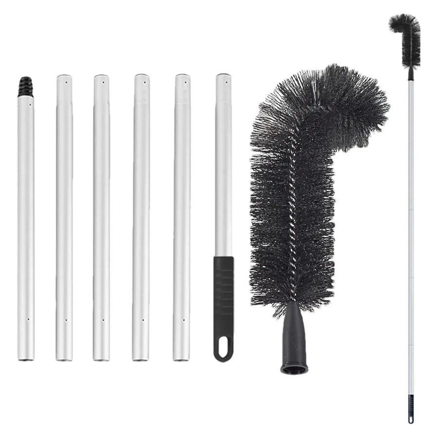 Gutter Cleaning Brush Roofing Tool with Pole 208cm for Long Splicing Gutter