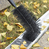 Gutter Cleaning Brush Roofing Tool with Pole 208cm for Long Splicing Gutter - Extra Image