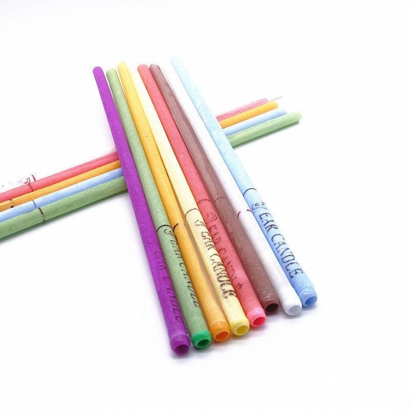 16Pcs Scented Ear Candles Aromatherapy Wax Relaxation Set Multi Colour