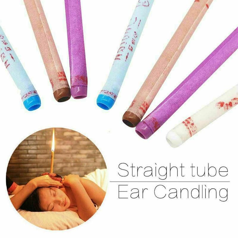 16Pcs Scented Ear Candles Aromatherapy Wax Relaxation Set Multi Colour