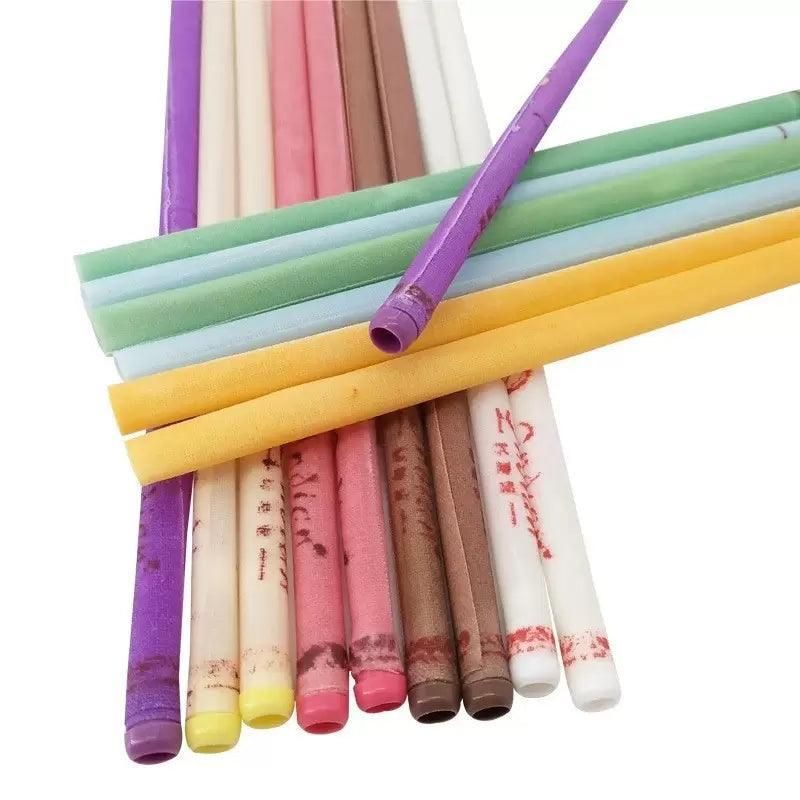 16Pcs Scented Ear Candles Aromatherapy Wax Relaxation Set Multi Colour