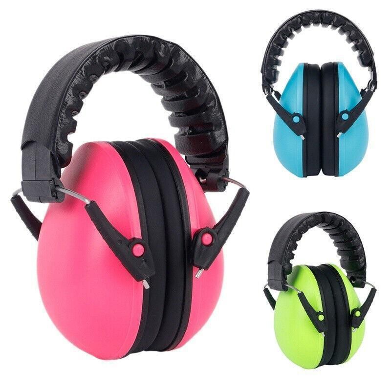 Kids Adjustable Over-Ear Muffs, Ages 2+ - Green