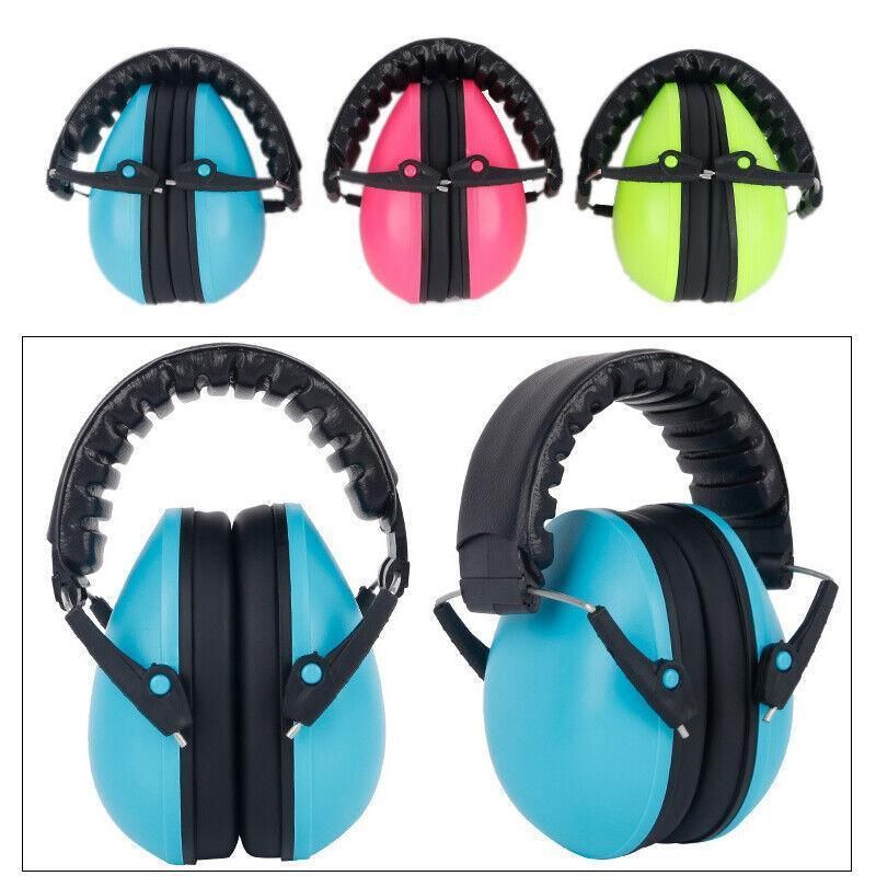 Kids Adjustable Over-Ear Muffs, Ages 2+ - Green