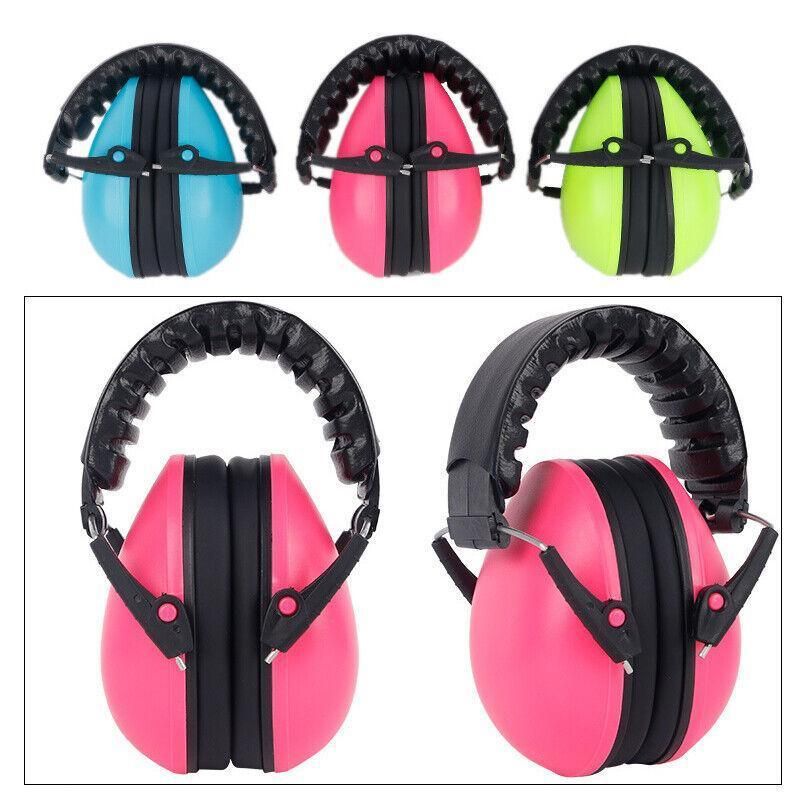 Kids Adjustable Over-Ear Muffs, Ages 2+ - Green