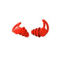 Comfortable Rhino Horn Style Silicone Ear Plugs for Sleeping - Red