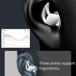 Comfortable Rhino Horn Style Silicone Ear Plugs for Sleeping - Red
