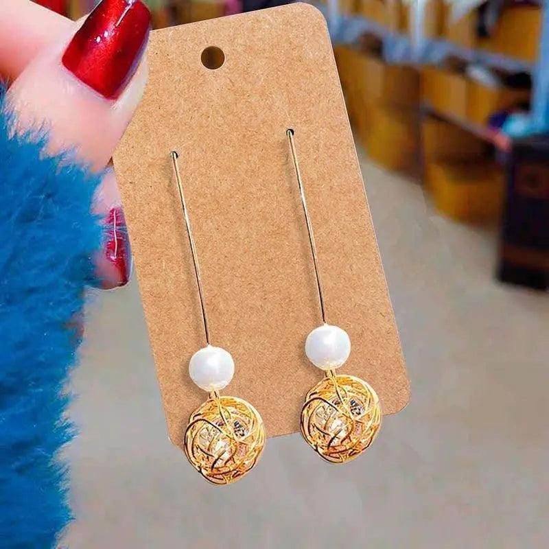 100Pcs Cardboard Earring Display Cards for Jewelry Accessories - White