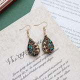 Retro Ethnic Style Earrings Fashion Jewelry for Women Bohemian Accessories - Red snakehead - Extra Image