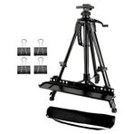 Art Painting Display Artist Easel Stand Portable Metal Adjustable Easels Triangle