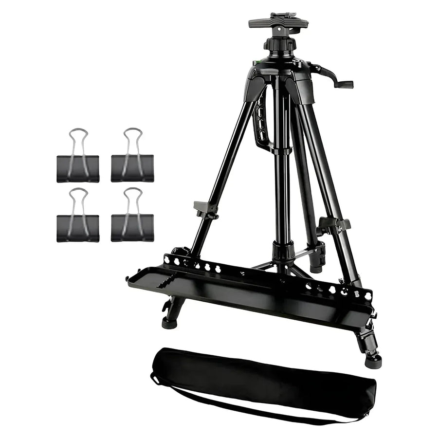 Art Painting Display Artist Easel Stand Portable Metal Adjustable Easels Triangle
