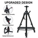 Art Painting Display Artist Easel Stand Portable Metal Adjustable Easels Triangle
