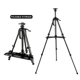 Art Painting Display Artist Easel Stand Portable Metal Adjustable Easels Triangle - Extra Image
