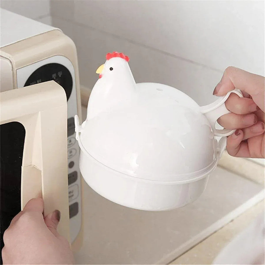 Microwave Oven Egg Steamer Boiled Egg Artifact Boiled Egg Mini Household Special Heating Box