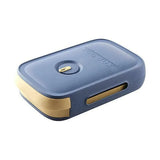 Drawer Type Eggs Tray Fruit Storage Box Kitchen Stacking Holder Food Container - Blue