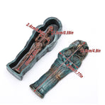 Mummy Aquarium Resin Craft Decoration for Fish Tank Aquascape Ornament Landscape