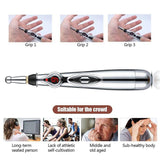 Accupuncture Electronic Massage Pen Energy Pen Relief Pain Tool Meridian Therapy - Top-Down View
