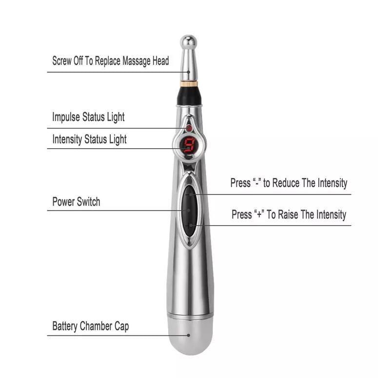Accupuncture Electronic Massage Pen Energy Pen Relief Pain Tool Meridian Therapy