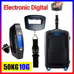 Digital Hanging Luggage Scale, Portable Travel Suitcase Weighing Scale - 1 Pc