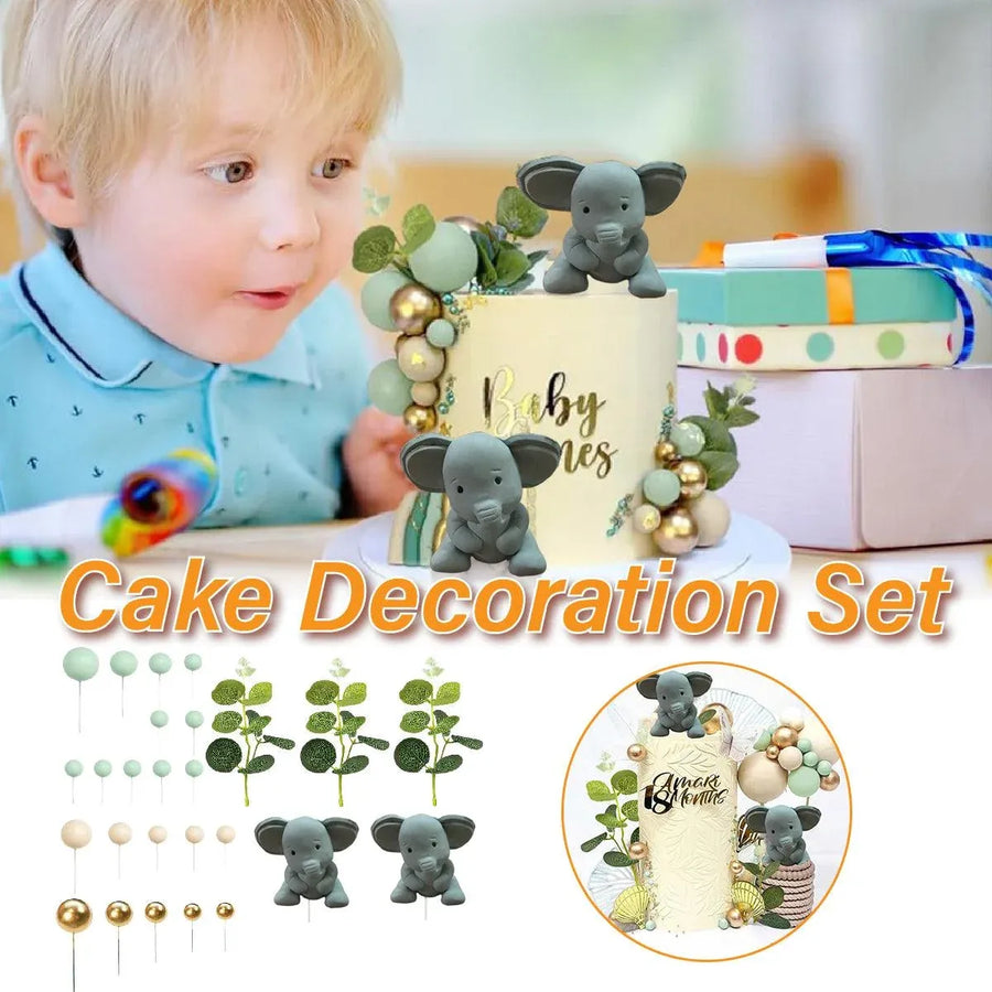 DIY Party Birthday Cake Decoration Set Baking Supplies for Cake Decorating Kit