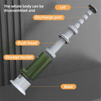 Manual Sausage Stuffer Home Kitchen Meat Filler Tool Sausage Maker Machine - Green