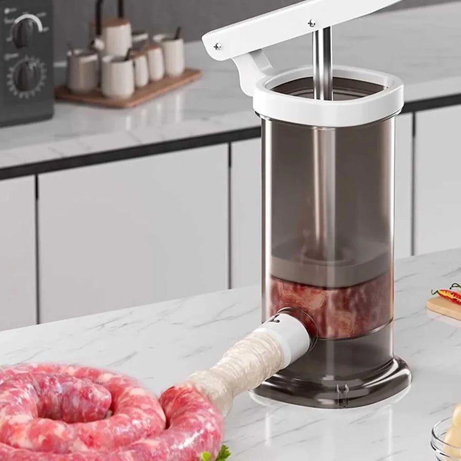 2L Handmade Household Manual Pressing Sausage Making Tool Sausage Stuffer Meat