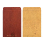 50PCS Vintage Kraft Paper Envelopes Self-Adhesive Durable for Invitations Use - Brown