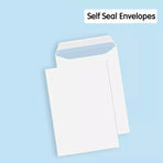 White Business Envelopes 8 Sizes Opaque Mailer with Pre-Printed Postcode - 3N:175*125MM