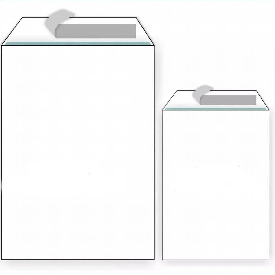 White Business Envelopes 8 Sizes Opaque Mailer with Pre-Printed Postcode - 5N:220*110MM