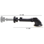 360 Degree Car Phone Holder Telescopic Mount for Dashboard and Windshield Use