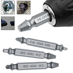 6Pcs Damaged Screw Extractor Set Easy Out Broken Drill Bit Remover Kit Speed Out