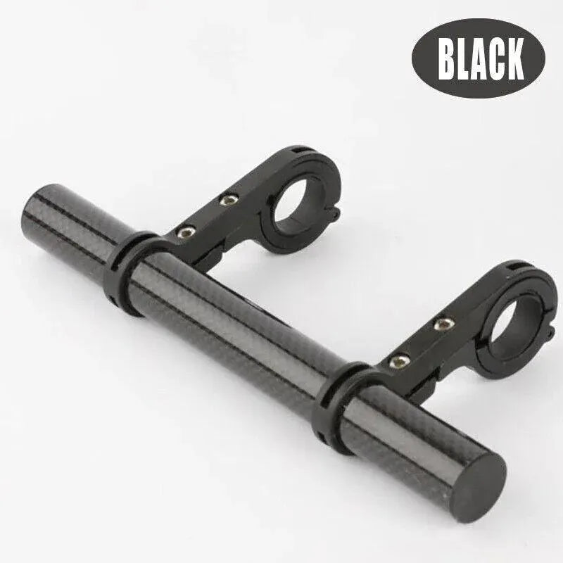 Double Mountain Bike Handlebar Extender Extension Bicycle Mount Bracket Holderau