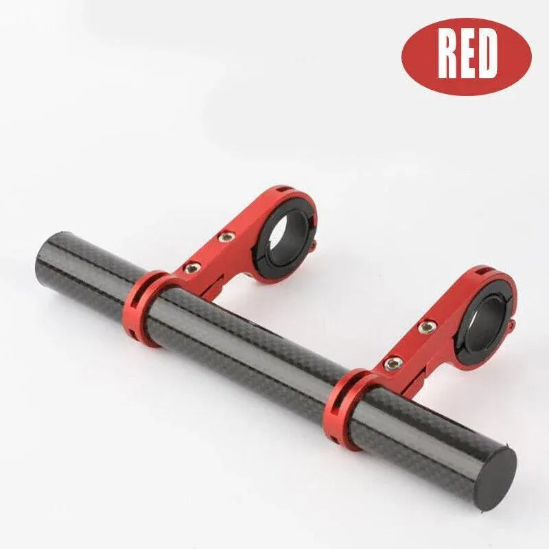Double Mountain Bike Handlebar Extender Extension Bicycle Mount Bracket Holderau