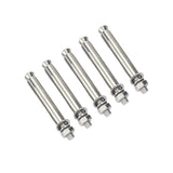 M10 Stainless Steel Hex Head Expansion Anchor Bolts Heavy Duty Screws - M10*100 - Low Angle