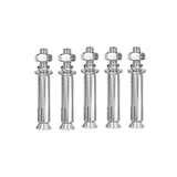 M8 Stainless Steel Expansion Anchor Bolts Heavy Duty Hex Head Screws - M8*80 - Rear View