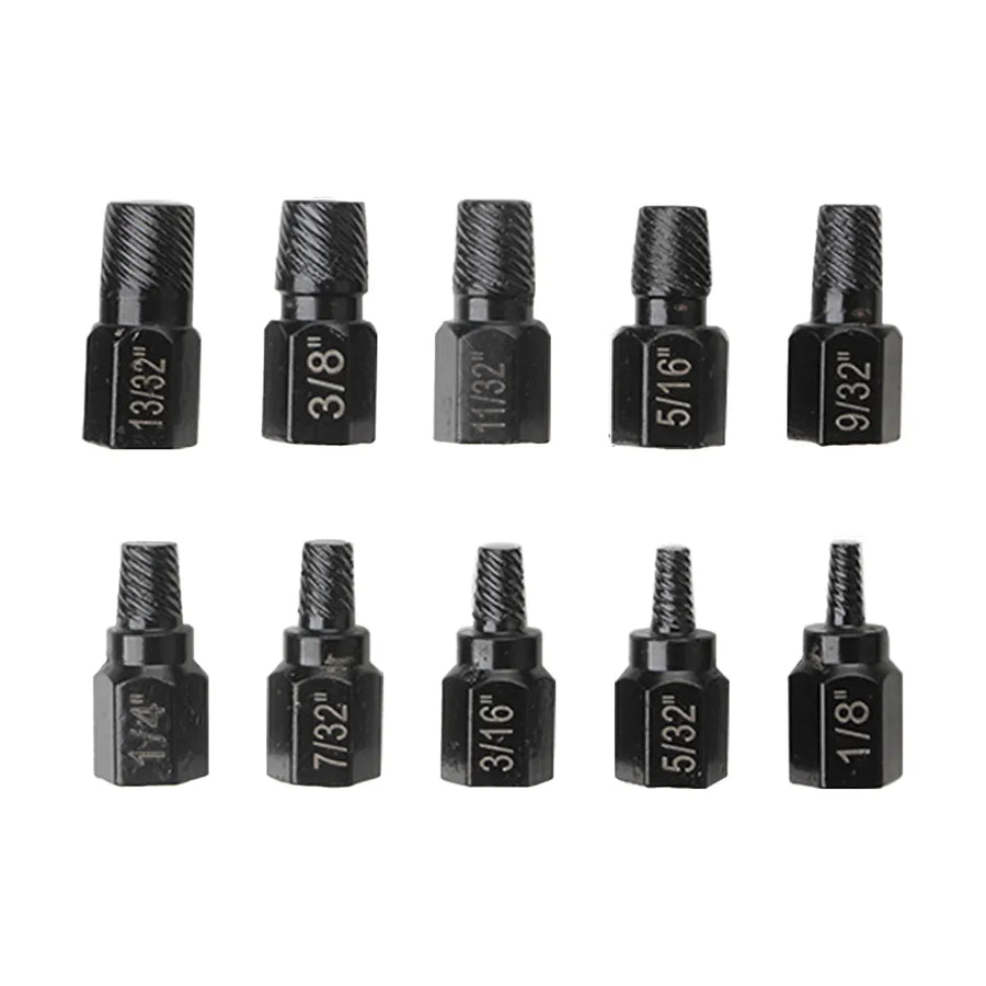 10X Broken Head Bolt Screw Cap Extractor Screw Hexagon Socket Bolt Removal Tool